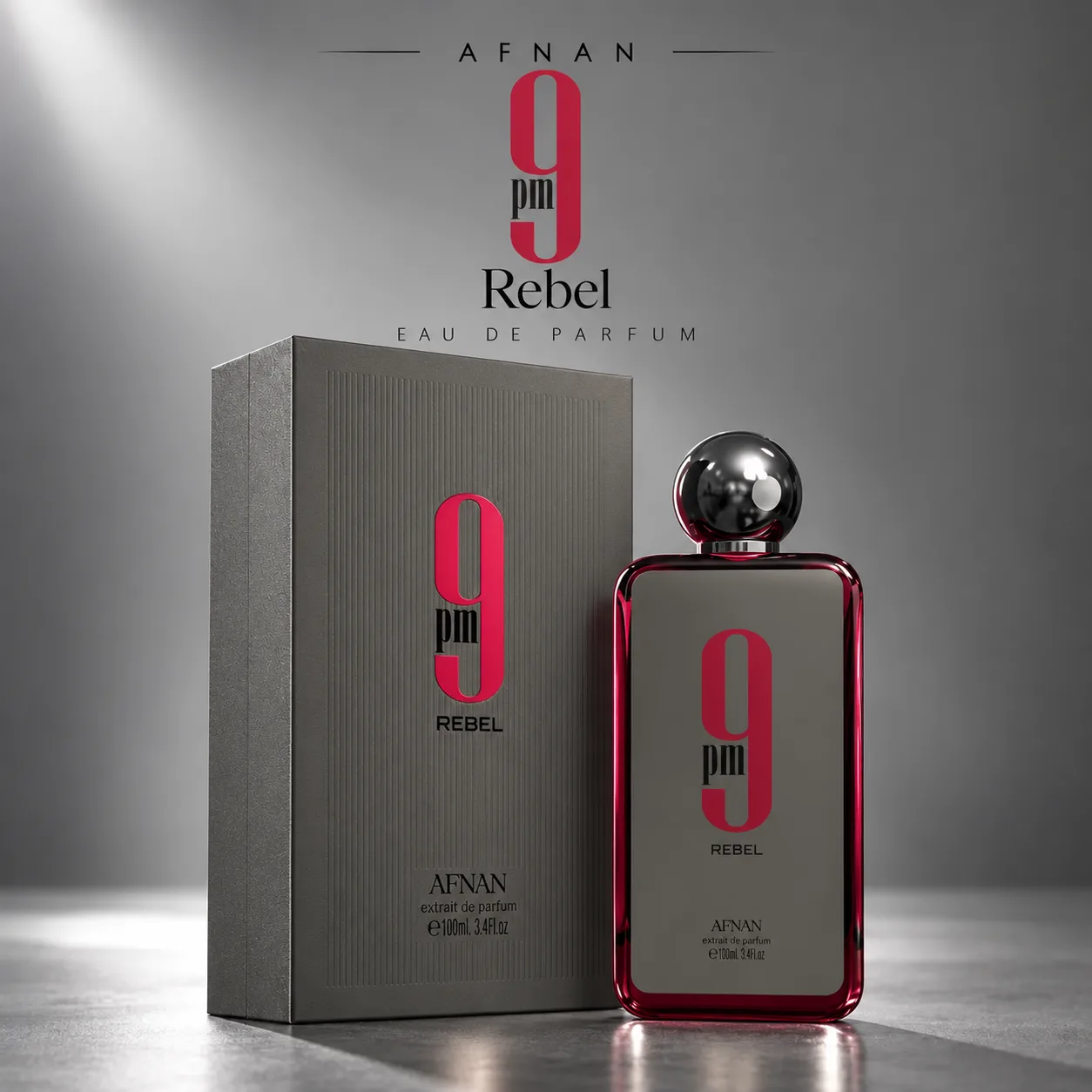 9 PM Rebel · Eau de Parfum