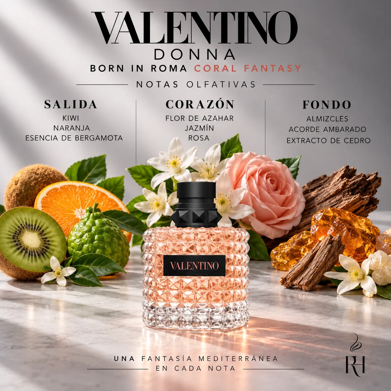 Donna Born in Roma Coral Fantasy · vista 3